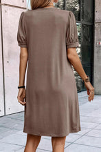 Load image into Gallery viewer, CGB Brown T Shirt Dress
