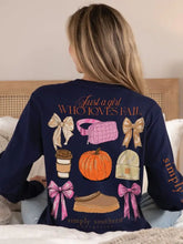 Load image into Gallery viewer, CGB Loves Fall Long Sleeve Tee
