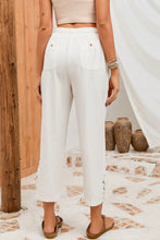 Load image into Gallery viewer, CGB White Lace Detail Pants
