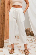 Load image into Gallery viewer, CGB White Lace Detail Pants

