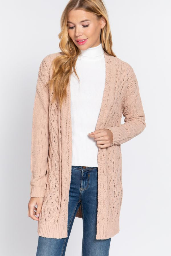 NF Cable Knit Cardigan