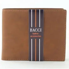 Load image into Gallery viewer, CGB Tan Leather Bi-fold Wallet
