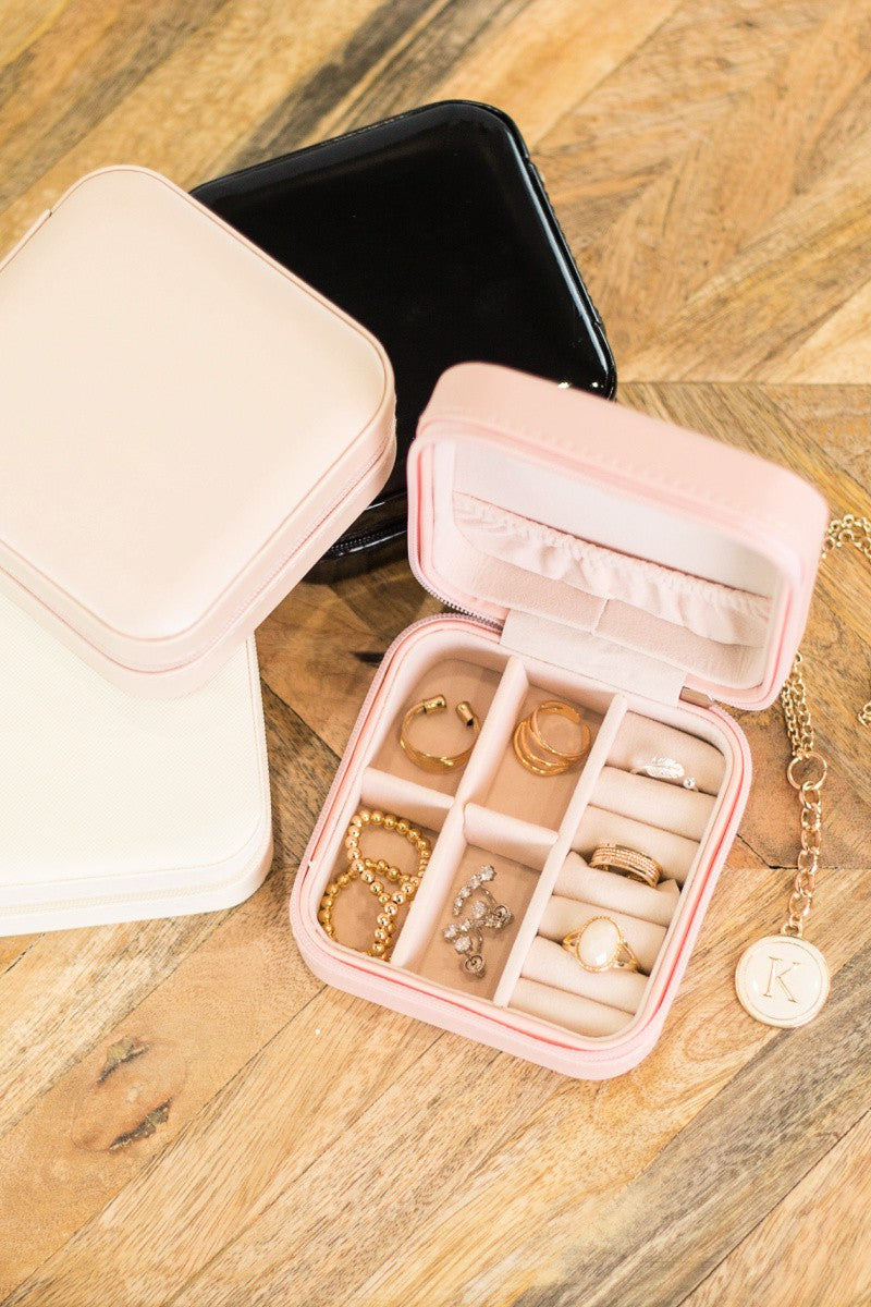 NF Pink Mini Jewelry Travel Box