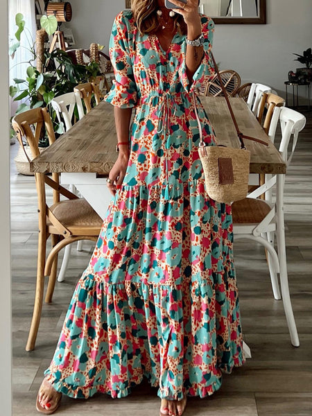 SSO Floral Printed Maxi Dress