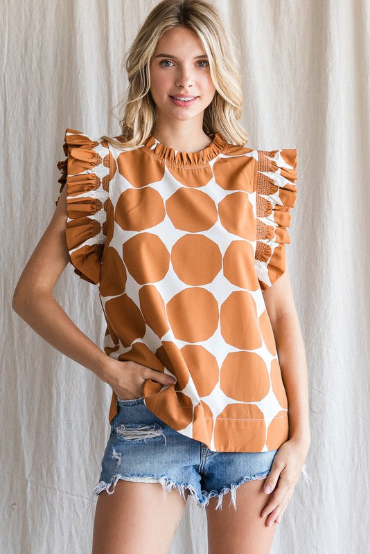 CGB Toffee Dot Top