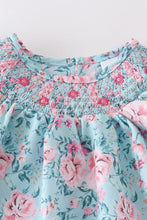Load image into Gallery viewer, TLM Mint Floral Shorts Set
